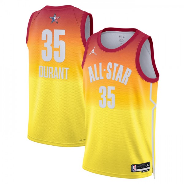 All-Star 2023 Trikot Team 2 Kevin Durant 35 Nike Orange Swingman - Herren All-Star 2023 Trikot Team 2 Kevin Durant 35 Nike Orange Swingman - Herren